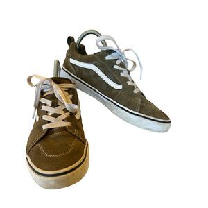 Vans Filmore Youth Olive Green Suede‎ Skateboard Low Shoes Sneakers 721151 SOLD